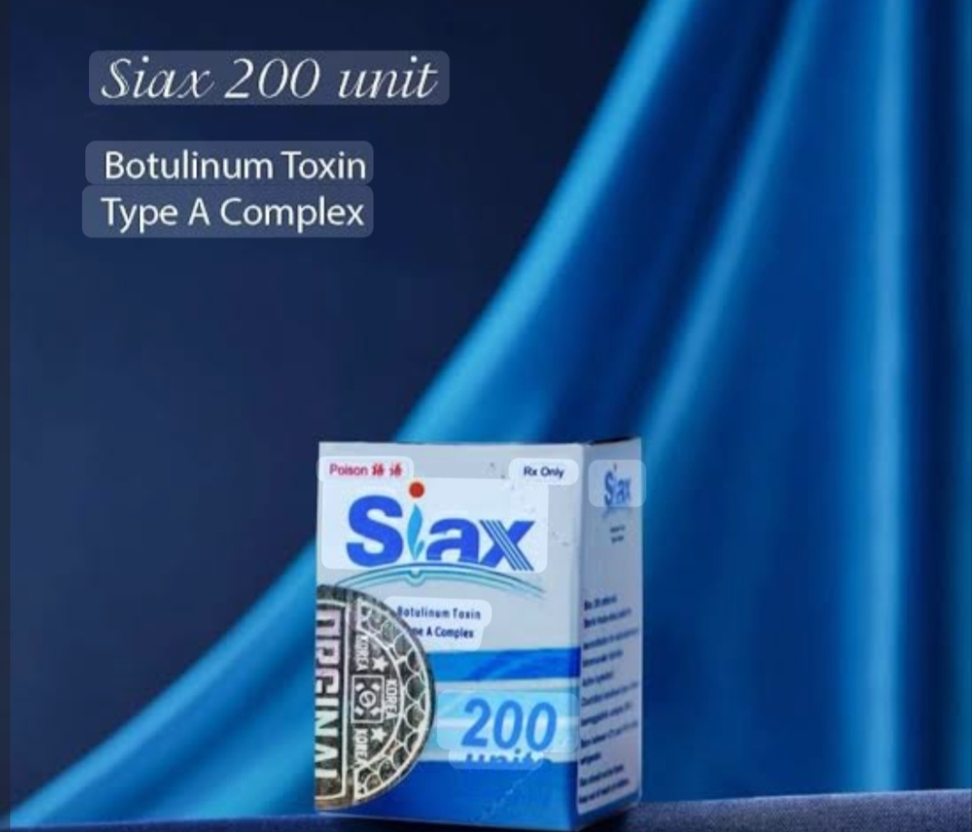 بوتاکس سیاکس ( siax botox ) اورجینال اصلی دارای لیبل اصالت و شرکتی