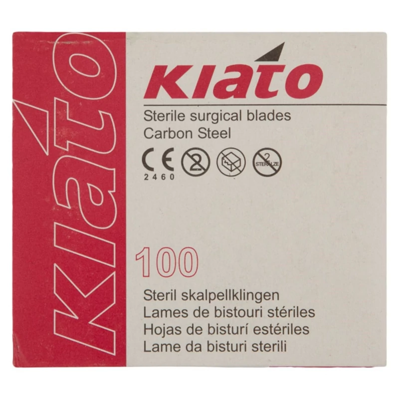 تیغ جراحی کیاتو سایز 11 بسته 100 عددی