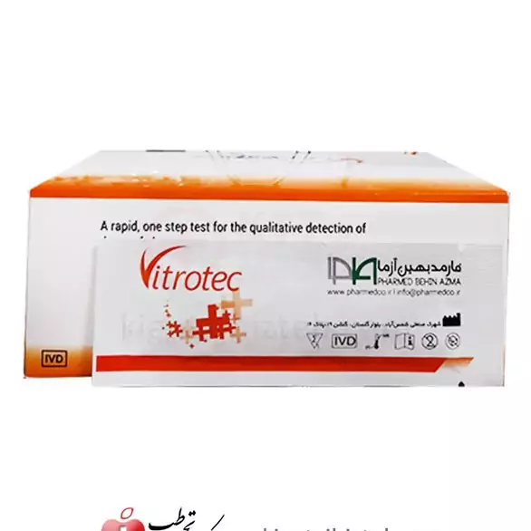 کیت تست AMP ( آمفتامین ) برند VITROTEC تک تستی نواری