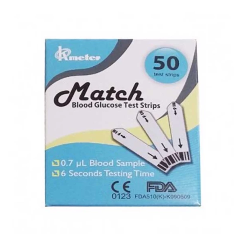 نوار تست قند خون مچ match