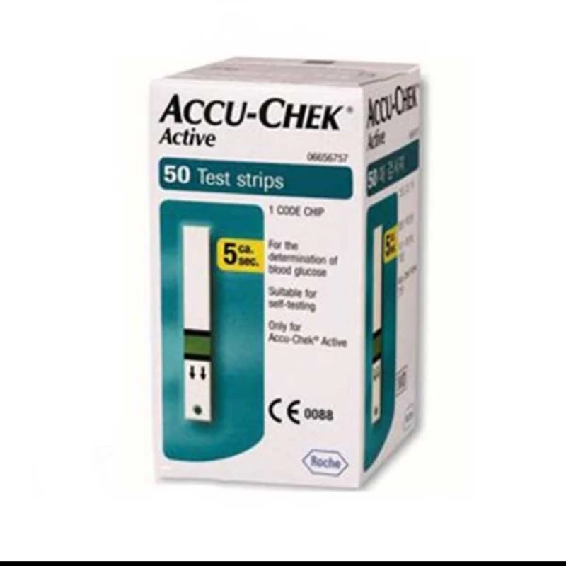 نوار تست قند خون آکیو چک اکتیو accu chek active