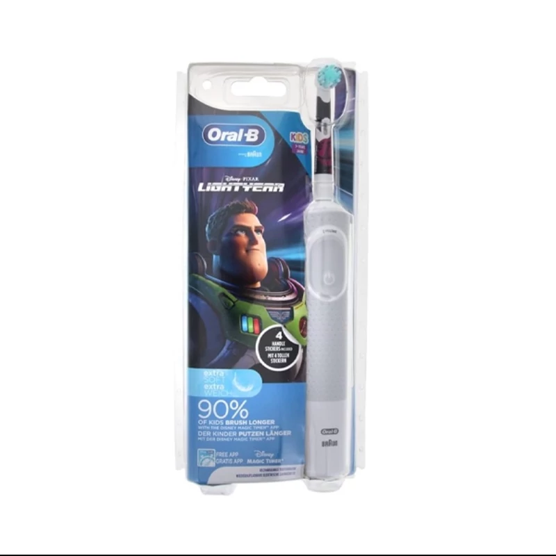 مسواک برقی کودک اورال بی oral b مدل lightyear