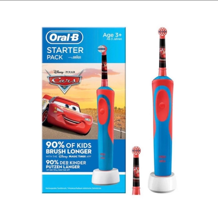 مسواک برقی کودک اورال بی oral b مدل cars starter pack
