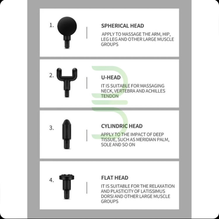 ماساژور تفنگی mini facial gun مدل HS-007