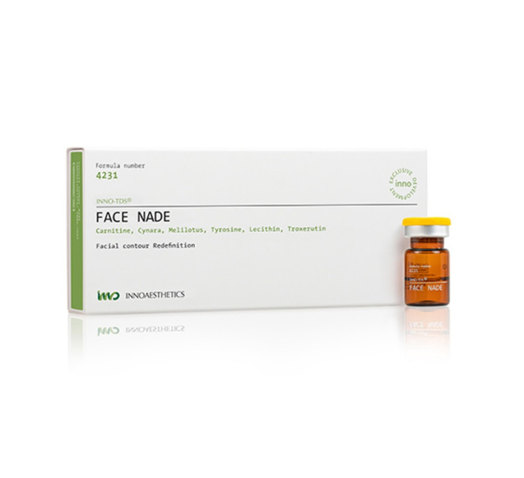 کوکتل چربی سوز لاغری بازطراحی زوایای صورت و غبغب FACE NADE اینواستتیک