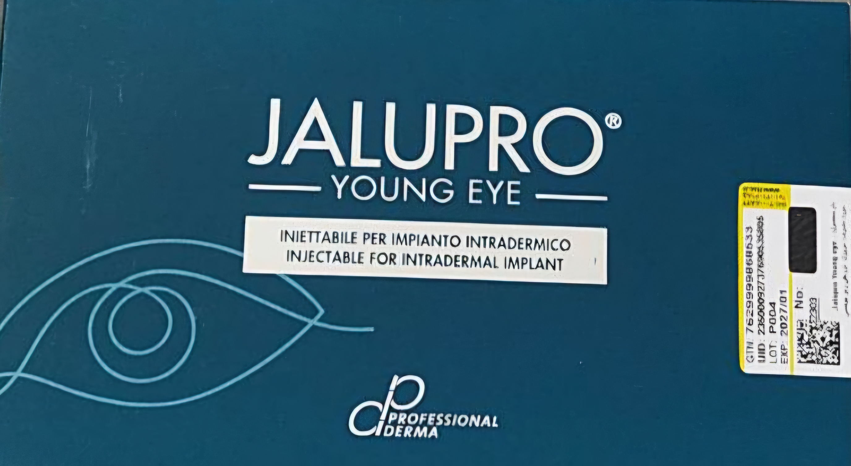 مزوژل جالپرو یانگ آی Jalupro young eye جوانسازی آبرسانی رفع چین و چروک ناحیه زیرچشم