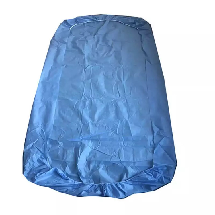 ملحفه کشی یکبار مصرف سایز 220 در 80 آبی (بسته 5۰ عددی)