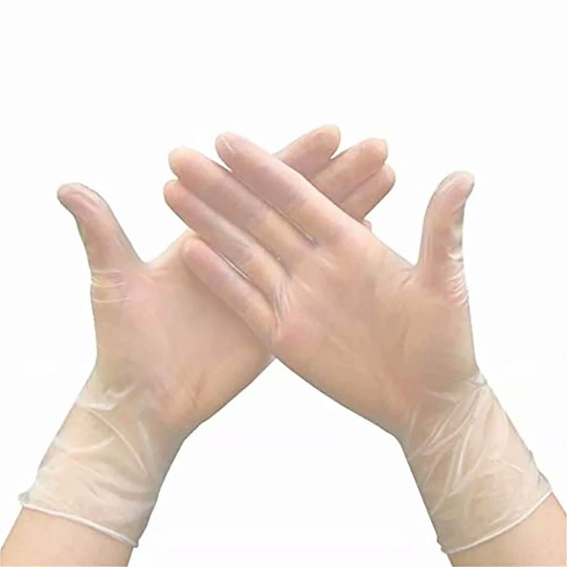 دستکش ونیل سایز  M (جعبه 100 عددی)