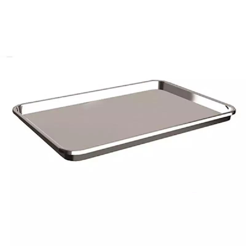 سینی تخت استیل پزشکی سایز 44 در 32 سانتی متر